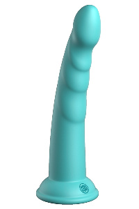 Dp slim seven groenblauw 7 inch anaal dildo